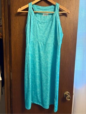 Columbia Aqua Blue Tank Dress